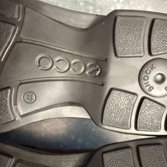 ECCO Brown Leather Gore-Tex Ankle Boots - Size 44 (US 10-10.5) - Picture 10 of 11